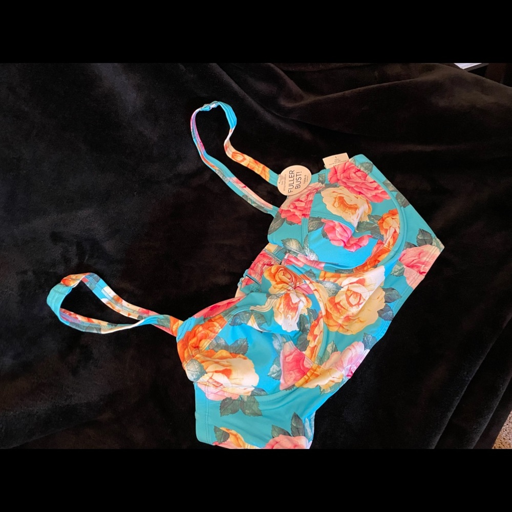 Torrid Floral Swim Top